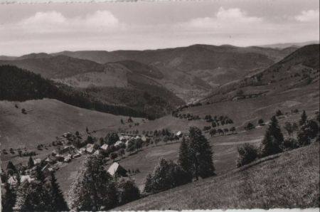 Todtnau-Todtnauberg - Blick auf Kurort - ca. 1955 Todtnau-Todtnauberg - Blick auf Kurort - ca. 1955