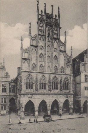 Münster - Rathaus - ca. 1935 Münster - Rathaus - ca. 1935