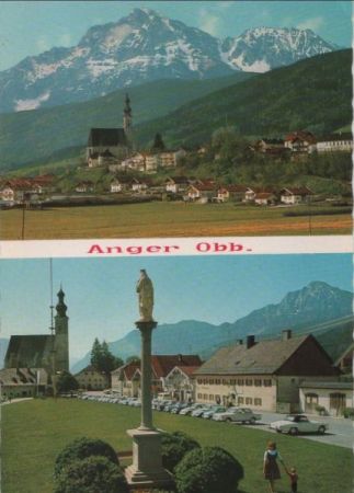 Anger - u.a. Dorfplatz - ca. 1975 Anger - u.a. Dorfplatz - ca. 1975