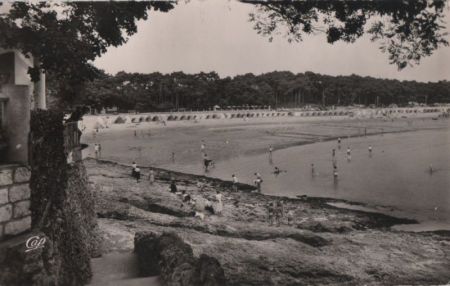 Frankreich - Saint-Palais-sur-Mer - La Plage de Nauzan - 1956 Frankreich - Saint-Palais-sur-Mer - La Plage de Nauzan - 1956