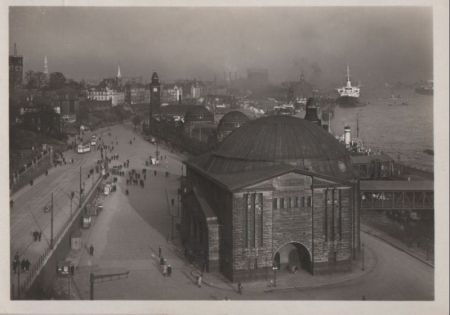 Hamburg - Elbtunnel und Landungsbrücken - 1930 Hamburg - Elbtunnel und Landungsbrücken - 1930