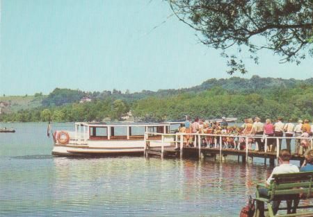 Buckow - Anlegestelle am Schermützelsee - 1982 Buckow - Anlegestelle am Schermützelsee - 1982