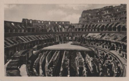 Italien - Rom - Roma - Colosseo, Arena, interno - ca. 1950 Italien - Rom - Roma - Colosseo, Arena, interno - ca. 1950