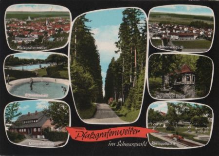 Pfalzgrafenweiler - u.a. Mütterkurheim - 1972 Pfalzgrafenweiler - u.a. Mütterkurheim - 1972