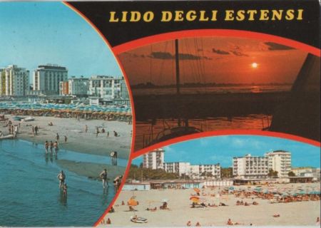 Italien - Lido degli Estensi - ca. 1975 Italien - Lido degli Estensi - ca. 1975