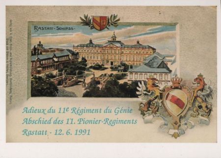 Rastatt - Abschied 11. Pionier-Regiment - 1991 Rastatt - Abschied 11. Pionier-Regiment - 1991