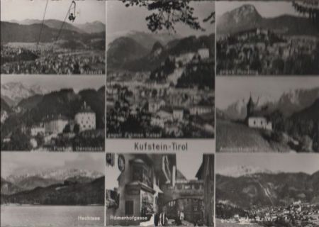 Österreich - Kufstein - u.a. Kaiserlift - ca. 1965 Österreich - Kufstein - u.a. Kaiserlift - ca. 1965