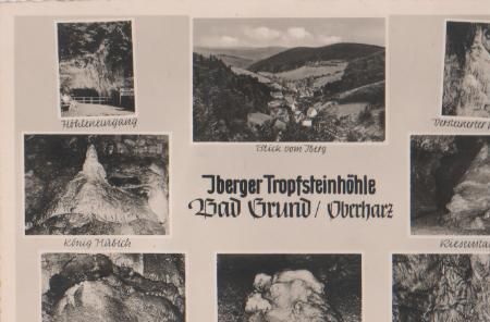 Bad Grund - Iberger Tropfsteinhöhle - ca. 1955 Bad Grund - Iberger Tropfsteinhöhle - ca. 1955