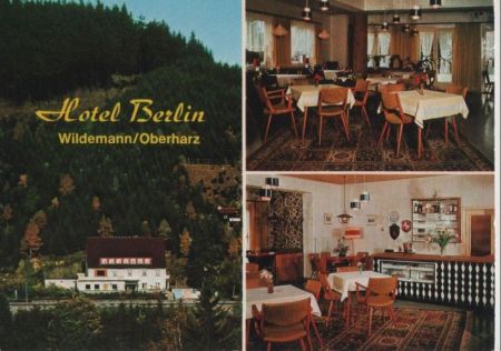 Wildemann - Hotel Berlin - ca. 1980 Wildemann - Hotel Berlin - ca. 1980