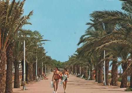 Spanien - Calella de Mar - Paseo - 1972 Spanien - Calella de Mar - Paseo - 1972