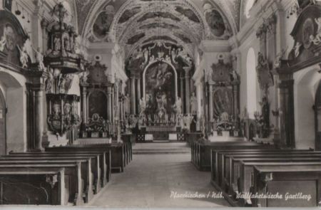 Pfarrkirchen - Wallfahrtskirche Gartlberg - 1977 Pfarrkirchen - Wallfahrtskirche Gartlberg - 1977