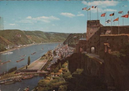 Sankt Goar - Festung Rheinfels - ca. 1965 Sankt Goar - Festung Rheinfels - ca. 1965