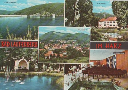 Bad Lauterberg im Harz - u.a. Odertalsperre - ca. 1985 Bad Lauterberg im Harz - u.a. Odertalsperre - ca. 1985