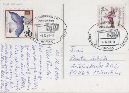 Sinnspruch Goethe Sonderstempel Sinnspruch Goethe Sonderstempel