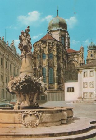 Passau - Residenzplatz - ca. 1985 Passau - Residenzplatz - ca. 1985