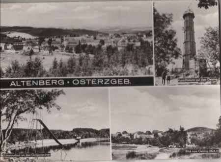 Altenberg - u.a. Ansicht - 1979 Altenberg - u.a. Ansicht - 1979