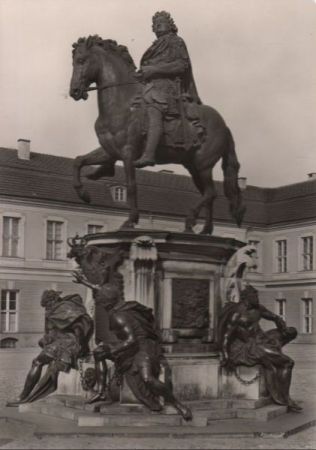 Berlin, Schloss Charlottenburg - Denkmal Kurfürst - ca. 1970 Berlin, Schloss Charlottenburg - Denkmal Kurfürst - ca. 1970