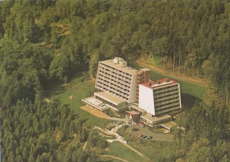 Bad Brückenau Sanatorium Luftbild - 1980 Bad Brückenau Sanatorium Luftbild - 1980