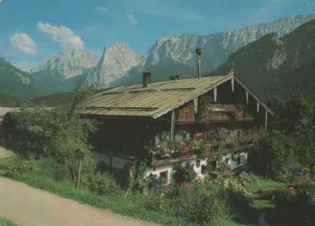Österreich - Kaisertal - Hinterkaiserhof - 1993 Österreich - Kaisertal - Hinterkaiserhof - 1993
