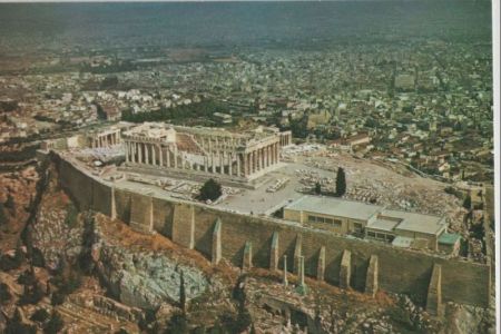Athen - Griechenland - Akropolis, Luftansicht Athen - Griechenland - Akropolis, Luftansicht