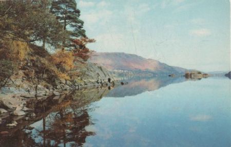 Großbritannien - Ullswater - Morning reflections - 1976 Großbritannien - Ullswater - Morning reflections - 1976