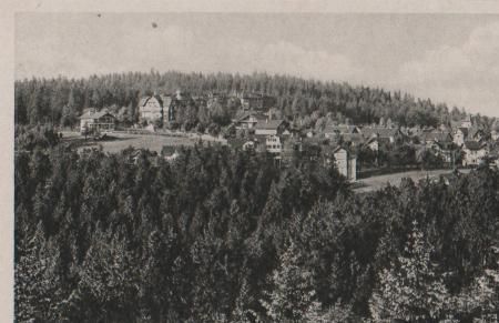 Oberhof von Tambacher Straße - ca. 1955 Oberhof von Tambacher Straße - ca. 1955