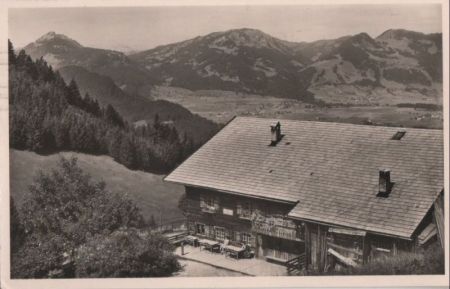 Oberstdorf-Reichenbach - Gasthaus Gaisalpe - 1951 Oberstdorf-Reichenbach - Gasthaus Gaisalpe - 1951