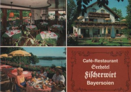 Bad Bayersoien - Seehotel Fischerwirt - ca. 1980 Bad Bayersoien - Seehotel Fischerwirt - ca. 1980