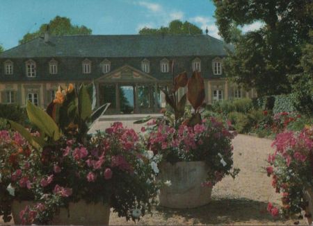 Bad Bocklet - Blick zur Brunnenhalle - 1979 Bad Bocklet - Blick zur Brunnenhalle - 1979