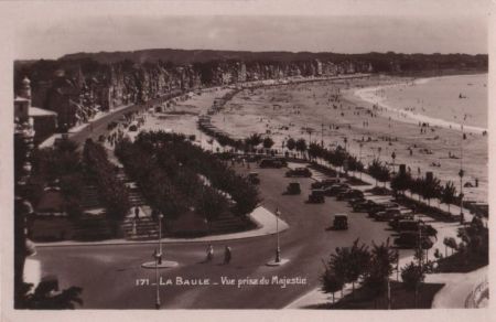 Frankreich - La Baule - Vue prise du Majestic - 1936 Frankreich - La Baule - Vue prise du Majestic - 1936