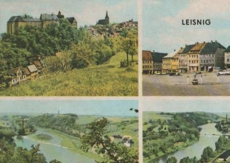 Leisnig u.a. Blick nach Tragnitz - 1968 Leisnig u.a. Blick nach Tragnitz - 1968