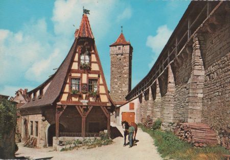 Rothenburg ob der Tauber - Schmiede - ca. 1980 Rothenburg ob der Tauber - Schmiede - ca. 1980
