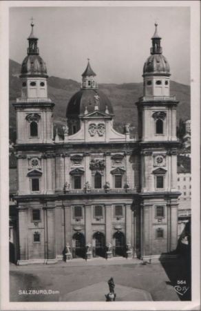 Österreich - Salzburg - Dom - 1953 Österreich - Salzburg - Dom - 1953