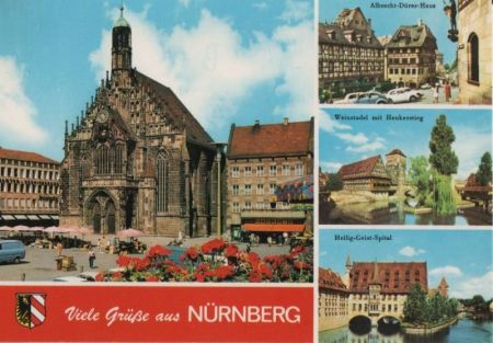 Nürnberg - u.a. Albrecht-Dürer-Haus - ca. 1975 Nürnberg - u.a. Albrecht-Dürer-Haus - ca. 1975