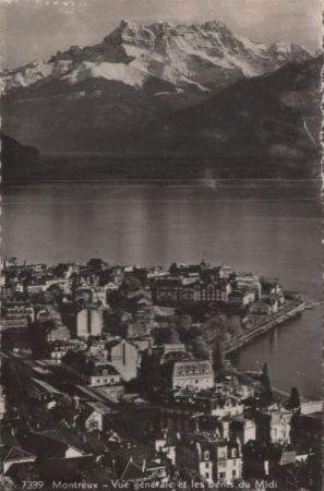 Schweiz - Montreux - Vue generale - 1937 Schweiz - Montreux - Vue generale - 1937