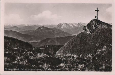 Hochgern - Gipfel - ca. 1960 Hochgern - Gipfel - ca. 1960