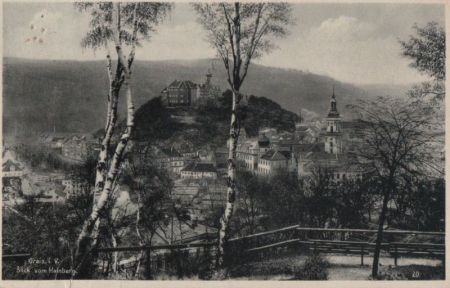 Greiz - Blick vom Hainberg - 1939 Greiz - Blick vom Hainberg - 1939