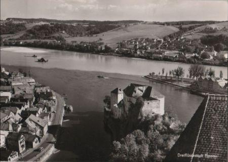 Passau - Dreiflüssestadt - ca. 1960 Passau - Dreiflüssestadt - ca. 1960