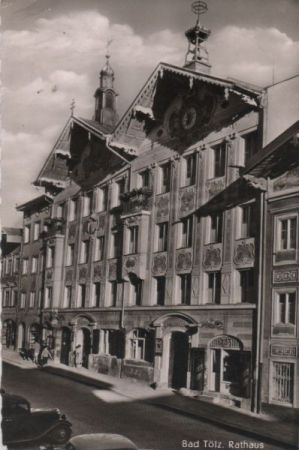 Bad Tölz - Rathaus - 1958 Bad Tölz - Rathaus - 1958