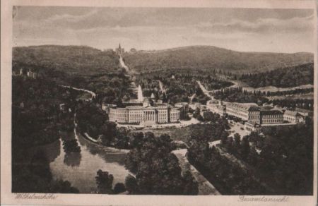 Kassel-Wilhelmshöhe - Gesamtansicht - 1921 Kassel-Wilhelmshöhe - Gesamtansicht - 1921