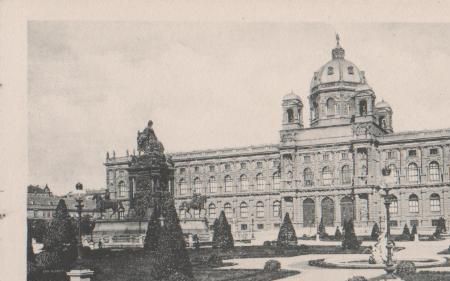 Österreich - Wien - Hofmuseum - Monument M.-Tehresia - ca. 1935 Österreich - Wien - Hofmuseum - Monument M.-Tehresia - ca. 1935