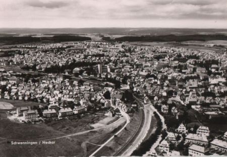 Schwenningen - Luftbild - ca. 1965 Schwenningen - Luftbild - ca. 1965