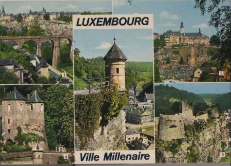 Luxemburg - Luxemburg, Luxembourg - u.a. Tourelle espagnole - 1969 Luxemburg - Luxemburg, Luxembourg - u.a. Tourelle espagnole - 1969