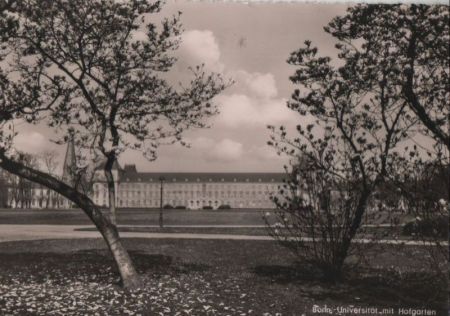 Bonn - Universität mit Hofgarten - 1958 Bonn - Universität mit Hofgarten - 1958