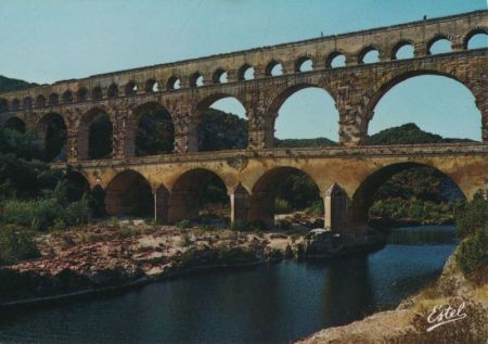Frankreich - Gard - Pont - ca. 1980 Frankreich - Gard - Pont - ca. 1980