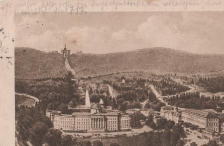 Kassel - Wilhelmshöhe - Gesamtansicht - 1925 Kassel - Wilhelmshöhe - Gesamtansicht - 1925