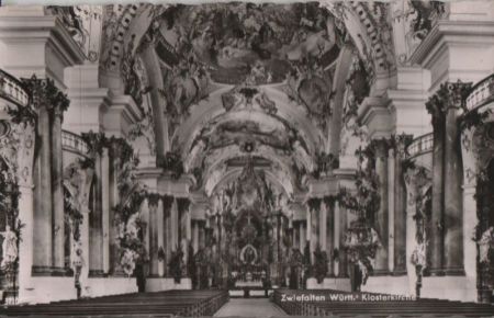 Zwiefalten - Klosterkirche - ca. 1960 Zwiefalten - Klosterkirche - ca. 1960