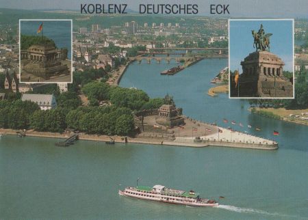 Koblenz - Deutsches Eck - ca. 2000 Koblenz - Deutsches Eck - ca. 2000