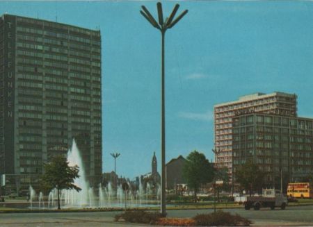 Berlin-Charlottenburg, Ernst-Reuter-Platz - 1981 Berlin-Charlottenburg, Ernst-Reuter-Platz - 1981