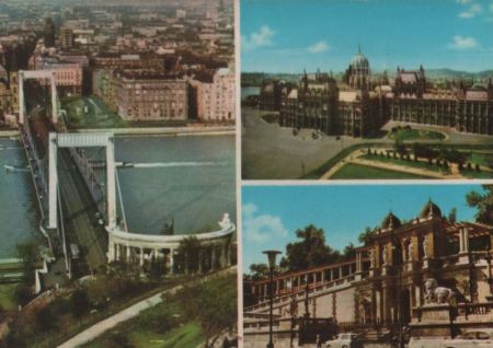 Ungarn - Budapest - mit 4 Bildern - 1974 Ungarn - Budapest - mit 4 Bildern - 1974